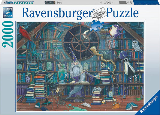 Ravensburger. Пазл карт. 2000 "Волшебник Мерлин" арт.17112