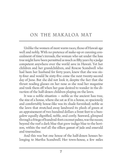 On the Makaloa Mat and The Road = На циновке Макалоа и Дорога. Т. 27: на англ.яз