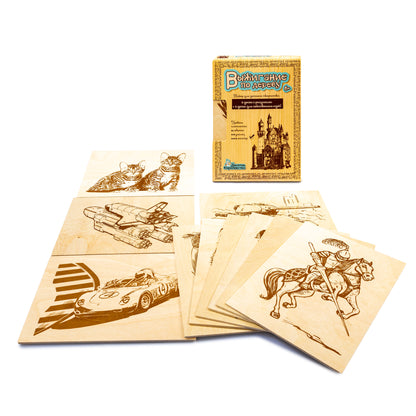 Доска комбинированная №7 (рус.алф, цифры, знаки, h25 мм, магн.круглая мозаика) неокр.