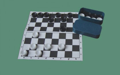 ИГРА "ШАШКИ" С ДОСКОЙ" (ЕВРОПОДВЕС) в кор.20шт