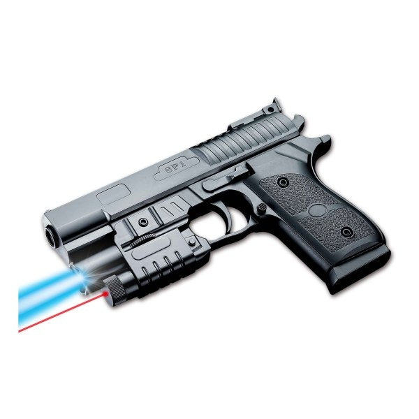 Pistolet (п) avec laser. Il s'agit d'un téléphone avec des puces SP-1 dans un paquet. dans le cor.2*84шт