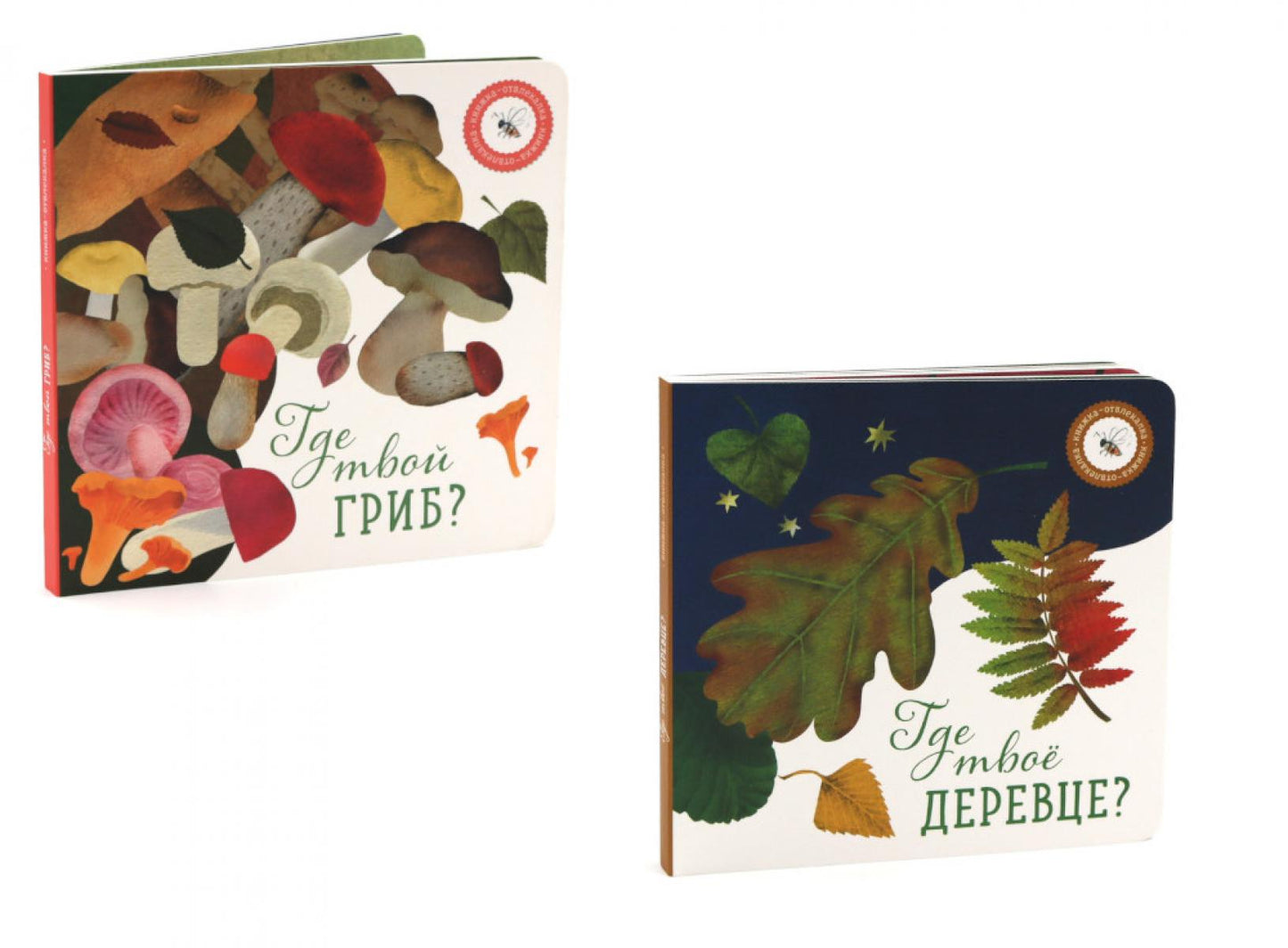 Где твое деревце?; Где твой гриб? (комплект из 2-х книг)
