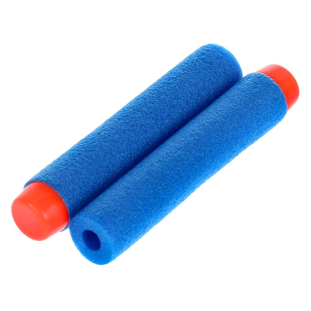 Бластер с мягкими пулями, жук ТМ "ИГРАЕМ ВМЕСТЕ" в кор.2*36шт