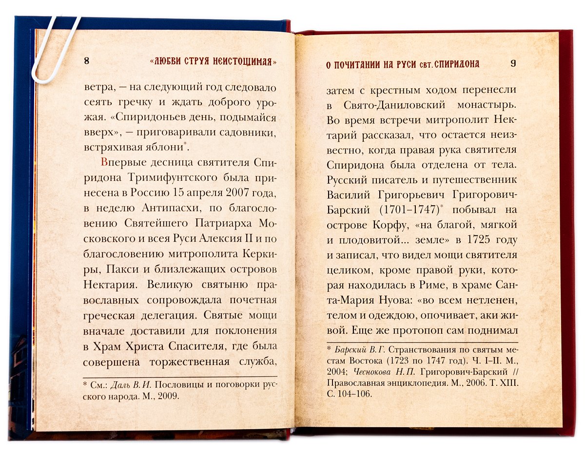 Любви струя неистичная. Святитель и чудотворец Спиридон, епископ Тримифунтский
