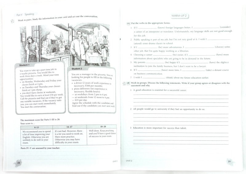 Enjoy English 11кл [Раб. тетр. ч2] Контр. работы