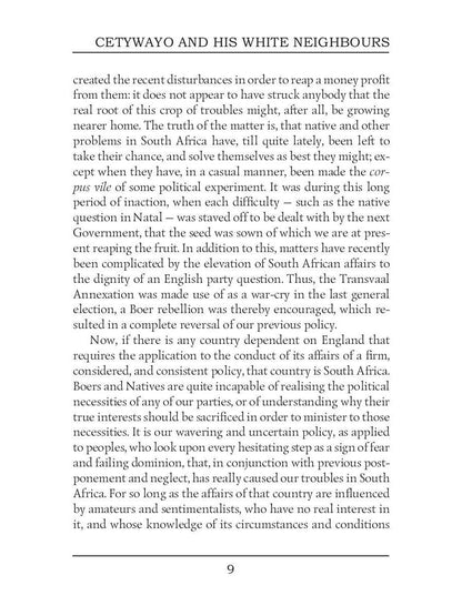 Cetywayo and His White Neighbours = Кечвайо и его белые соседи: на англ.яз