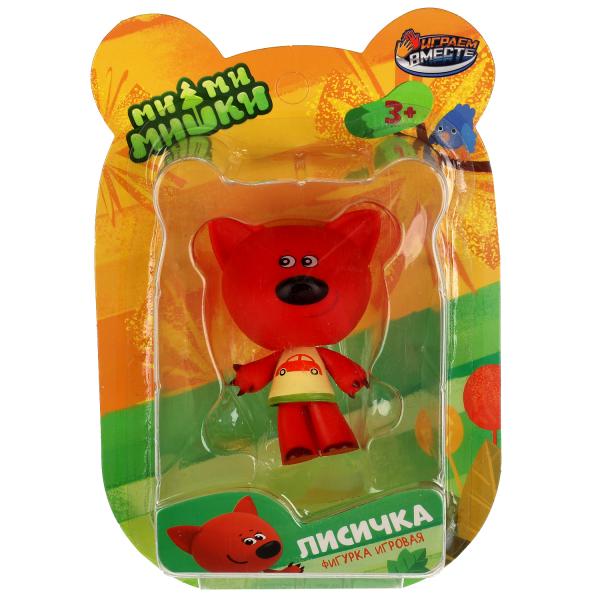 Фигурка Лисичка Ми-ми-мишки 8 см, в блистере ИГРАЕМ ВМЕСТЕ в кор.96шт