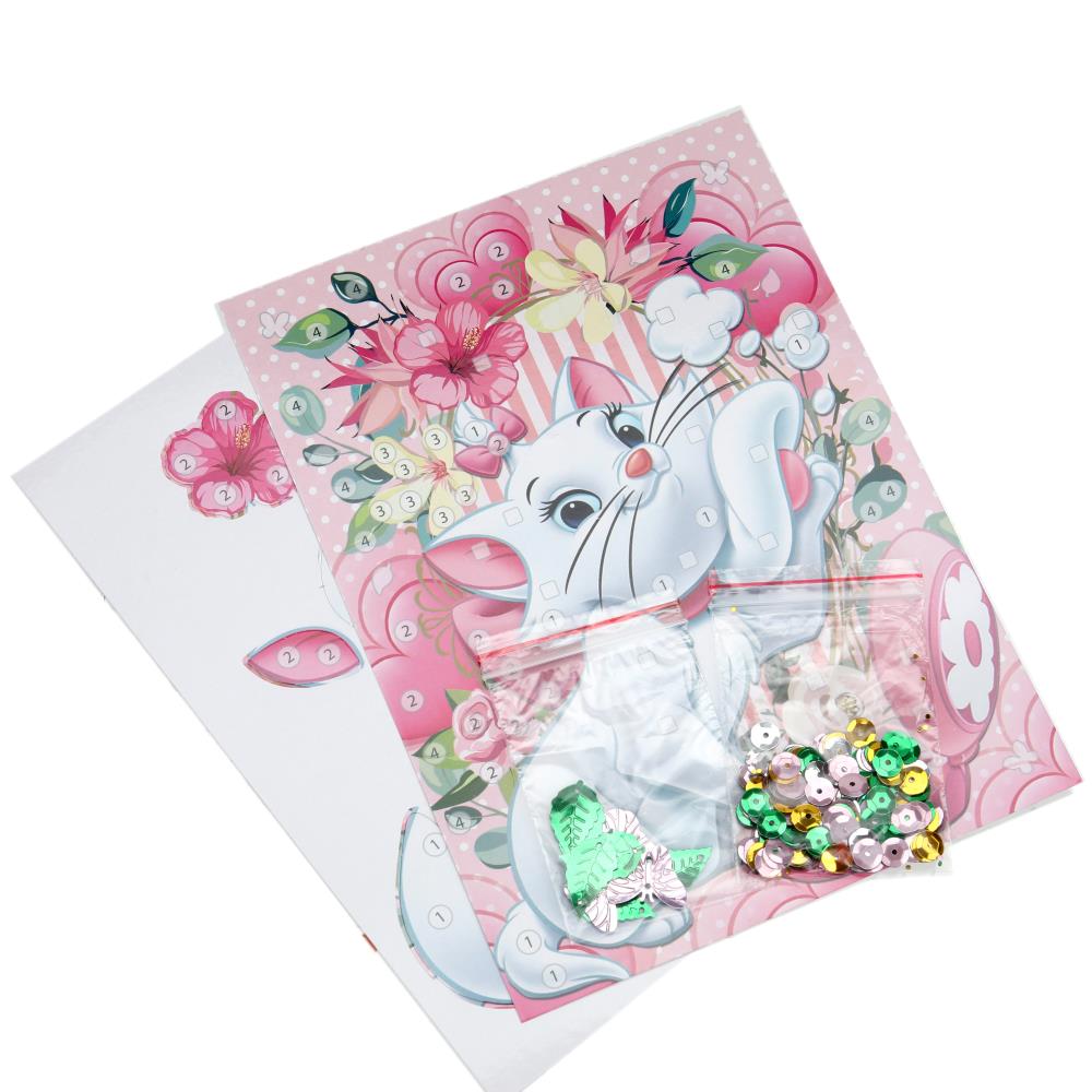 Аппликация пайетками 3D Мэри МУЛЬТИ АРТ в кор.100шт