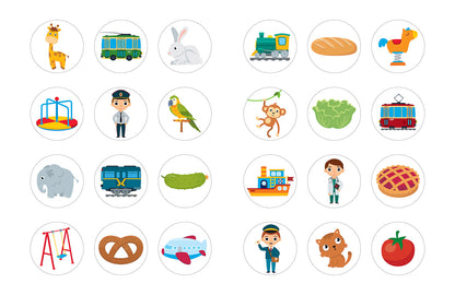 В городе: книжка с наклей.