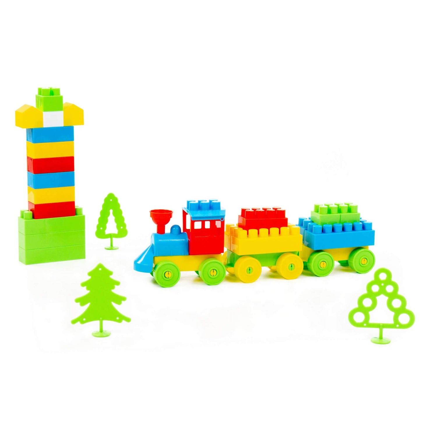 Полесье. Конструктор "Строитель" 115 эл. Большой арт.0576 /10