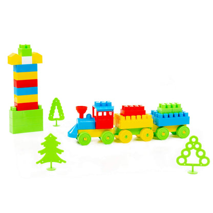 Полесье. Конструктор "Строитель" 115 эл. Большой арт.0576 /10