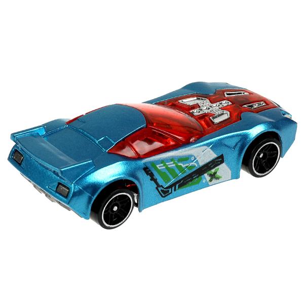 Machine en métal ROAD RACING SUISSE 7,5 cm, dans un assortiment, en blister. Parc technologique en cor.2*288шт