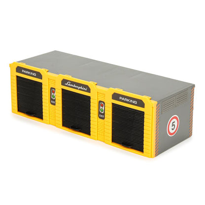 Игрушка пластик гараж+1 машин, ламборгини,кор. - в кор.36шт