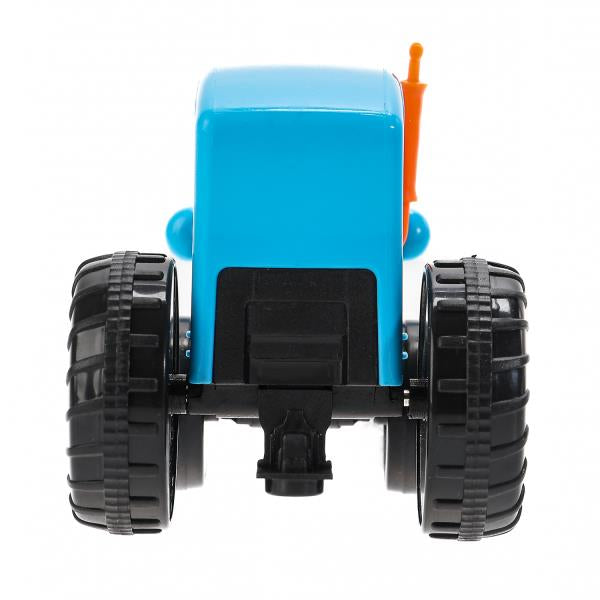 Машина металл СИНИЙ ТРАКТОР синий трактор длина 7,5 см, синий, блист. Технопарк в кор.2*60шт