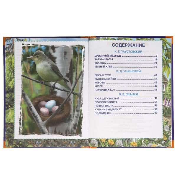 Рассказы о природе. Золотые сказки. 197х255 мм. 64 стр., тв. переплет. Умка в кор.12шт