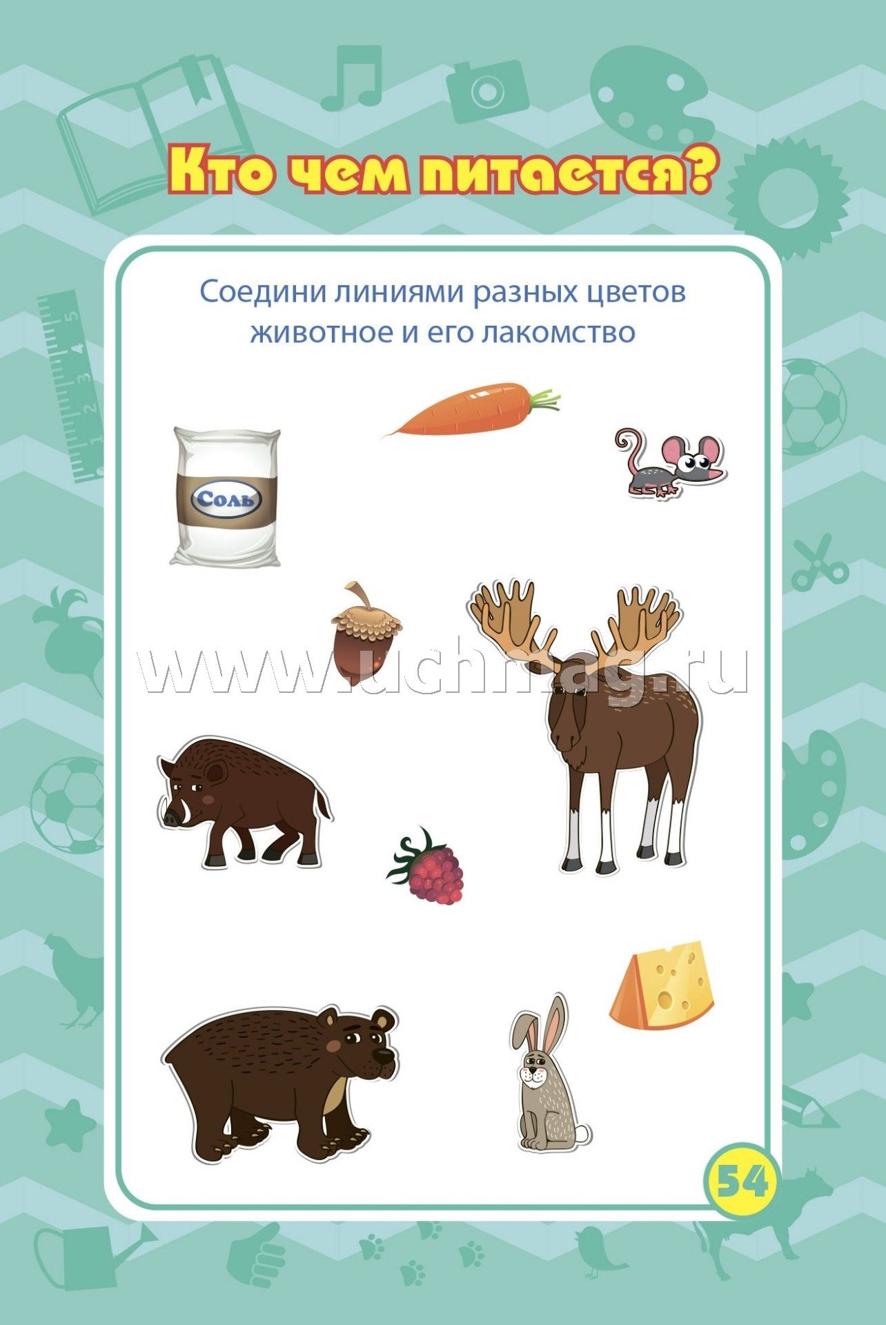 Блокнот занимательных заданий на пружине. Для детей 5-7 лет. Путешествие в мир природы: игры, пазлы, задачки, ребусы, лабиринты, кроссворды, сканворды. (Обл. картон мелов 200;блок офсет 100) 64 стр.