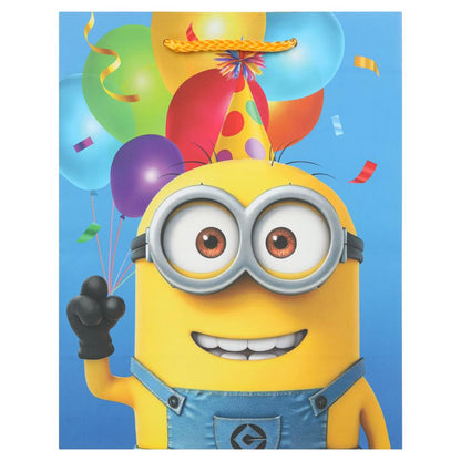 Пакет подарочный МАТОВЫЙ м,персонаж в очках,140 гр/м2 ЧУДО ПРАЗДНИК в кор.12*12шт