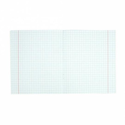 Тетрадь школьная "Однотонная серия" (12 листов, крупная клетка, в ассортименте)