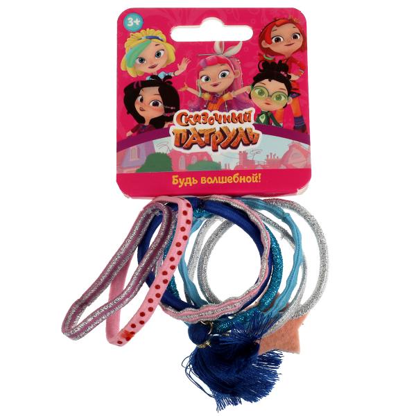 Акс-ры д/девочек СКАЗОЧНЫЙ ПАТРУЛЬ резинки д/волос, тонкие c декором, МИЛАЯ ЛЕДИ уп-10шт в кор.100уп