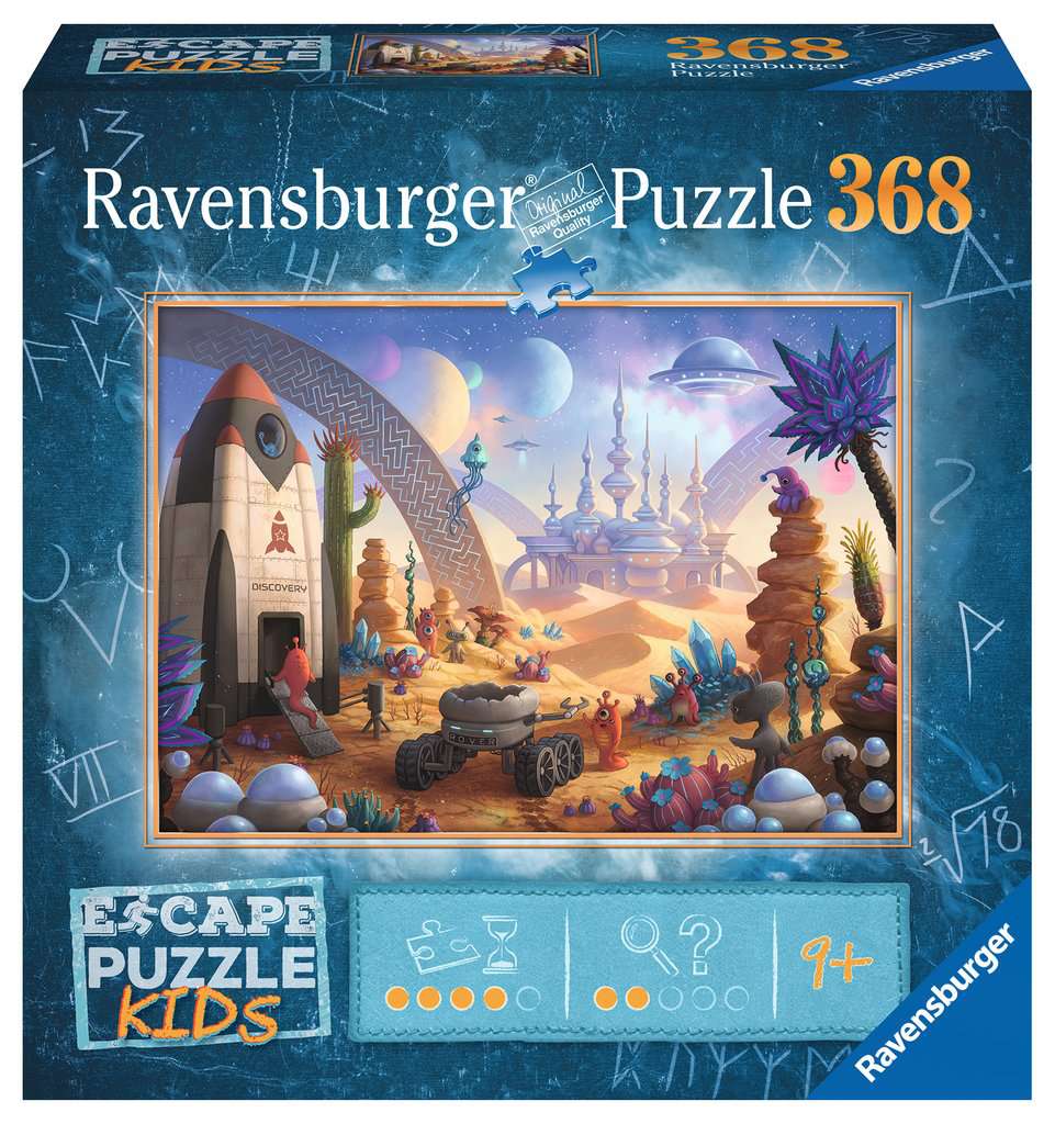 Ravensburger. Пазл-квест 368 "Космический штормовой удар" арт.13267