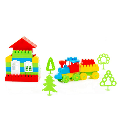 Полесье. Конструктор "Строитель" 115 эл. Большой арт.0576 /10