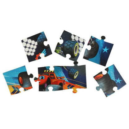 Набор пазлов 4в1 "Суперджипы" (9, 16, 25, 36 деталей). 175х175х50мм. Умные игры в кор.50шт