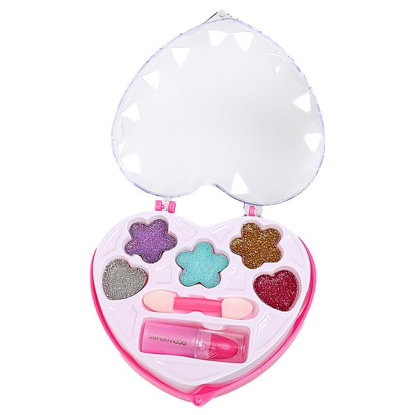 Косметика ДЛЯ ДЕВОЧЕК тени с блестками, помада МИЛАЯ ЛЕДИ в кор.2*180шт