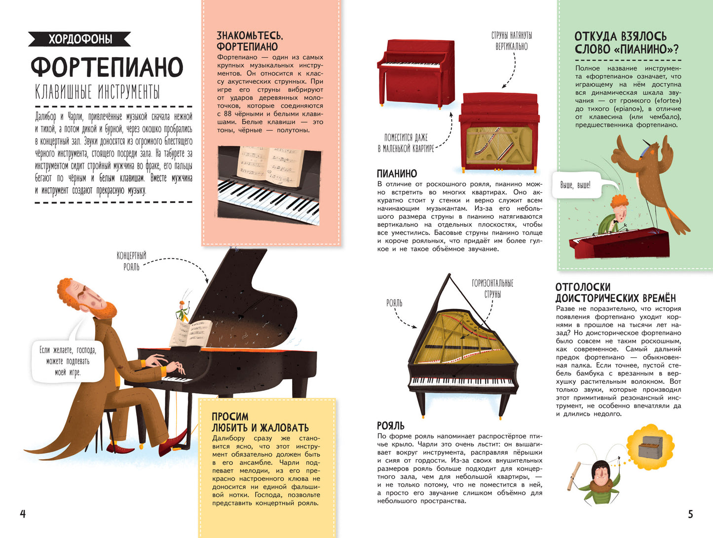 Истории музыкальных инструментов дп