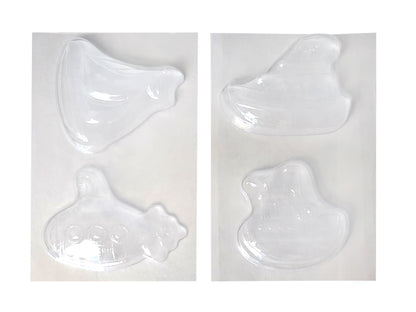 04486 Магниты из гипса под роспись "Кораблики"