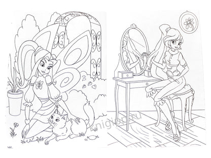 РАСКРАСКА А5 эконом. В СТРАНЕ ФЕЙ