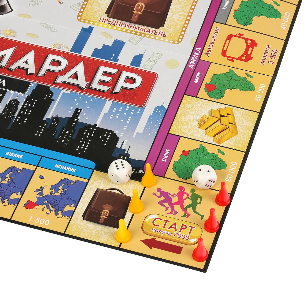 НАСТОЛЬНАЯ ЭКОНОМИЧЕСКАЯ ИГРА «УМНЫЕ ИГРЫ» АНТИ-МИЛЛИАРДЕР. УМЕНЬШЕННОГО ФОРМАТА В КОР. в кор.20шт