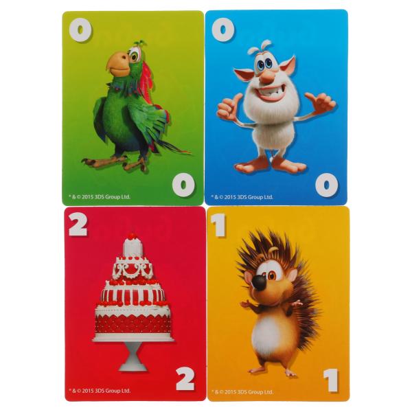 УНОМАНИЯ БУБА<br> . КОРОБКА С ЕВРОПОДВЕСОМ (КАРТОН) КАРТОЧКИ 72 ШТ. 85Х62ММ. УМНЫЕ ИГРЫ в кор.50шт