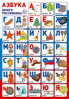 ПЛ-14970 Плакат А3. Азбука юного россиянина (Сфера)