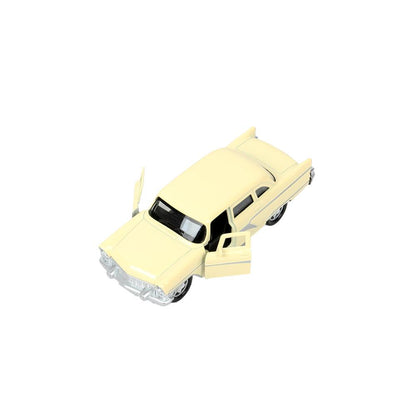 Машина газ металл-13 "Чайка" 12 см, двери, инерц, светло-желтый, кор. Технопарк в кор.2*36шт