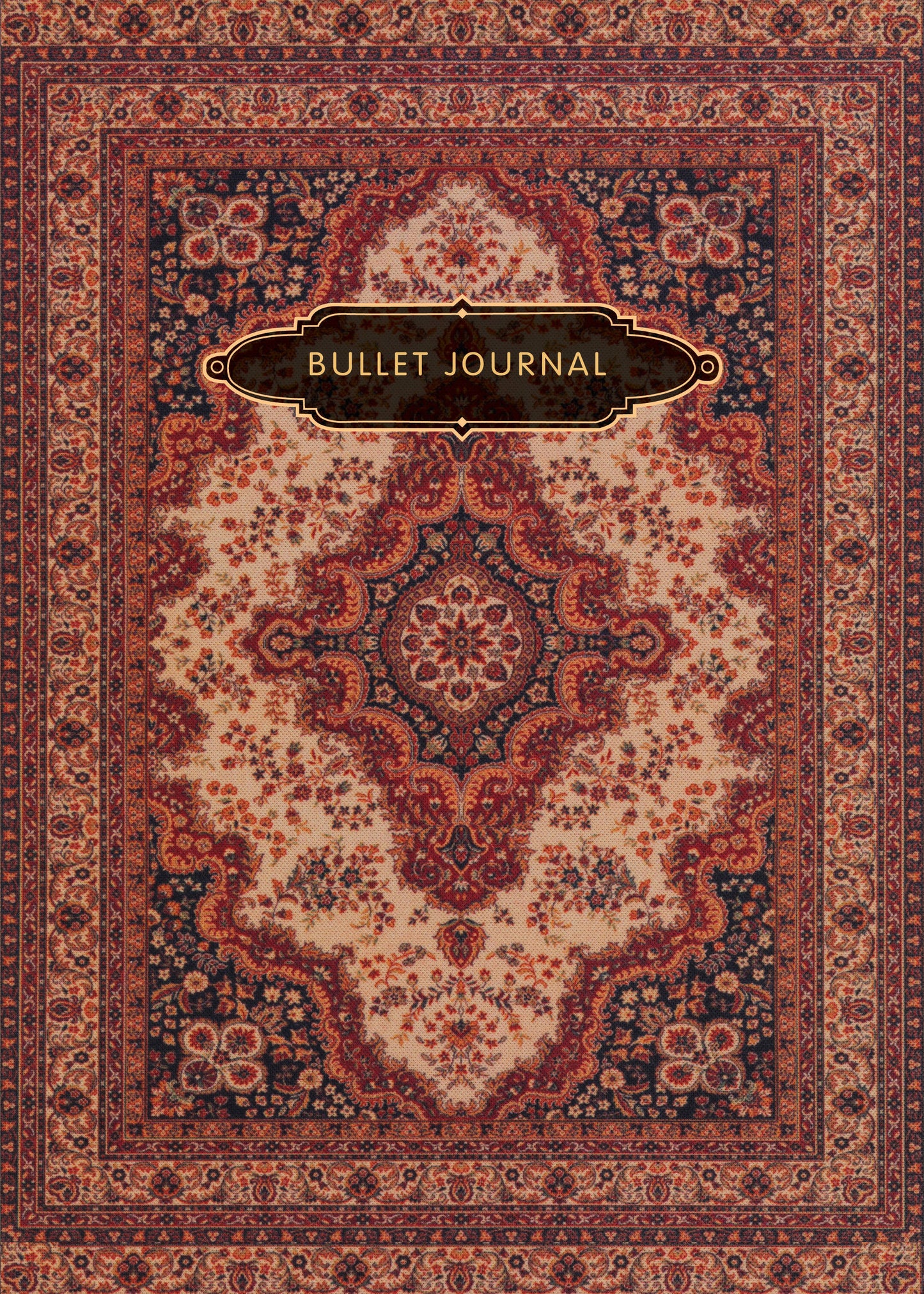 Блокнот в точку: Bullet Journal (ковер, 120 c., пружина)