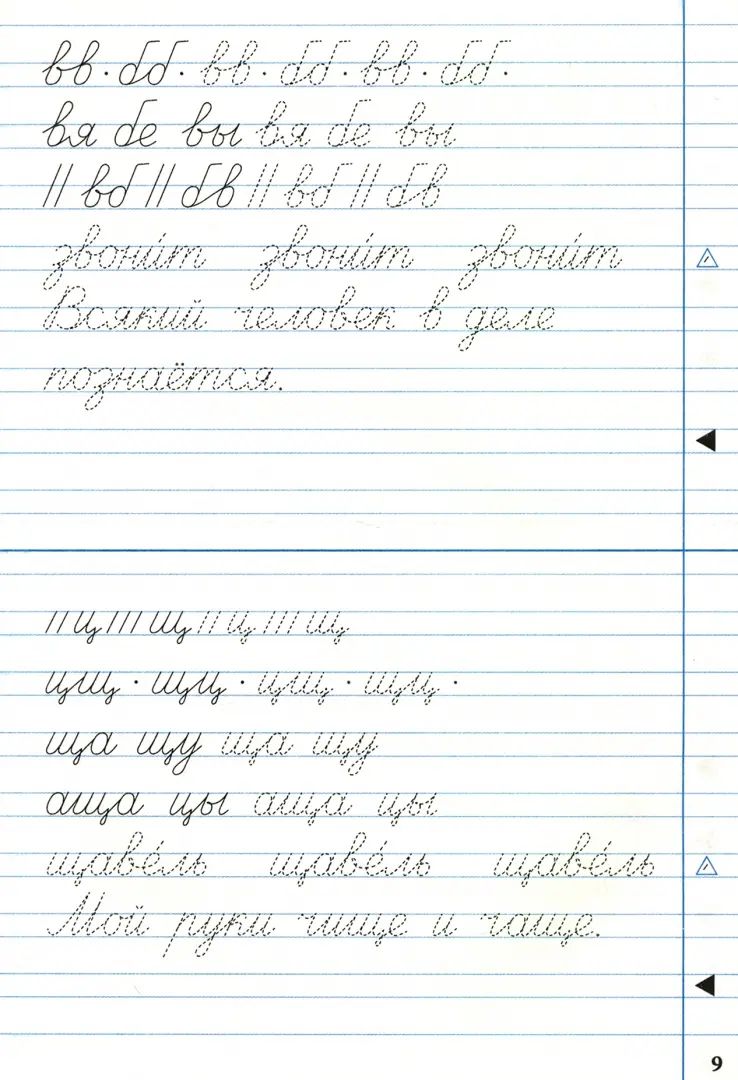 ТР Тренажёр по чистописанию: переход с узкой строчки на широкую 2-3 кл.