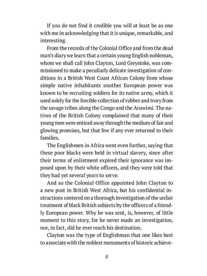 Tarzan of the Apes: на англ.яз