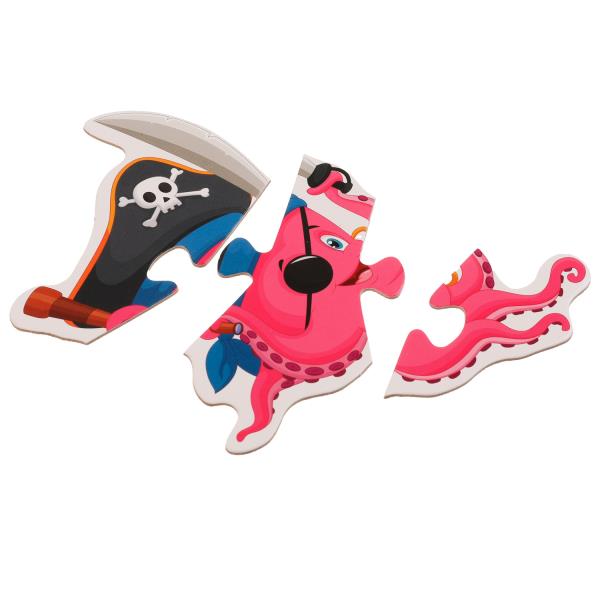 Макси-пазлы. Храбрые пираты. 150х180х40 мм. Умные игры. в кор.50шт