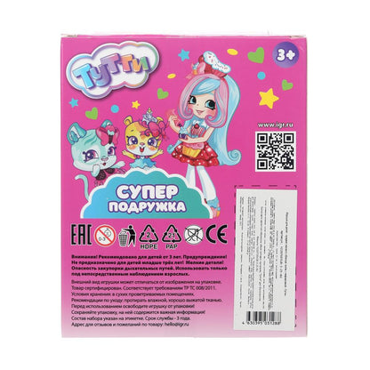 Кукла 12см, аксессуары, коробка с окошком Тутти в кор.2*144шт