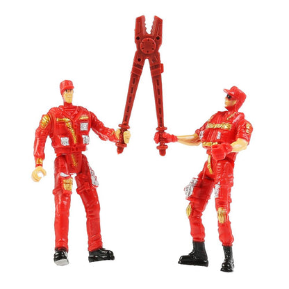 НАБОР СОЛДАТИКОВ ПОЖАРНЫЕ, С АКСЕСС. НА БЛИСТЕРЕ "ИГРАЕМ ВМЕСТЕ" в кор.2*80шт