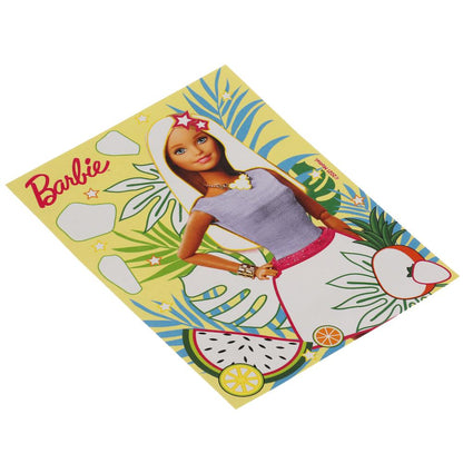 Набор д/детского тв-ва БАРБИ аппликация из фольги (17х23 см) МУЛЬТИ АРТ в кор.100шт