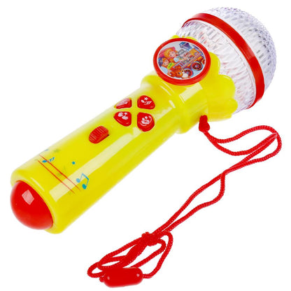 Микрофон песни на стихи С.Михалкова. 10 песен,8 мелодий,звуки плодисментов,свет. Умка в кор.2*96шт