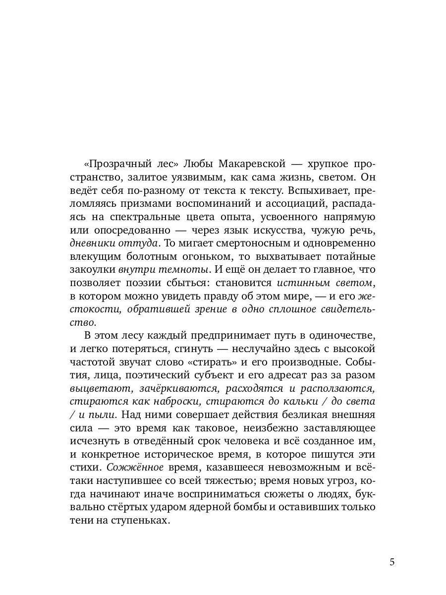 Прозрачный лес