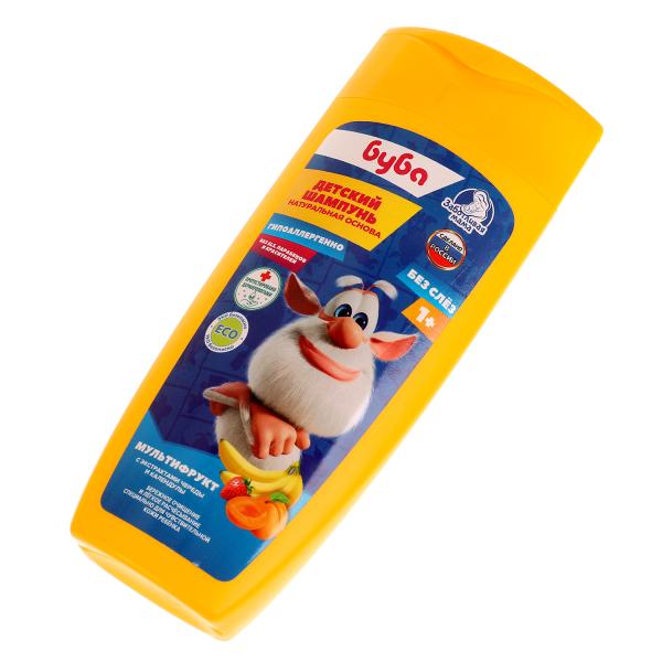 Детский шампунь БУБА мультифрукт 250ML с экстракт череды календулы Заботливая мама в кор.6шт