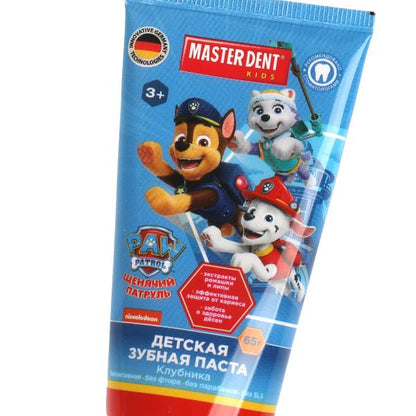 Pâtes à pâtes Patrouille Club 65 gr MASTER DENT en cor.24шт