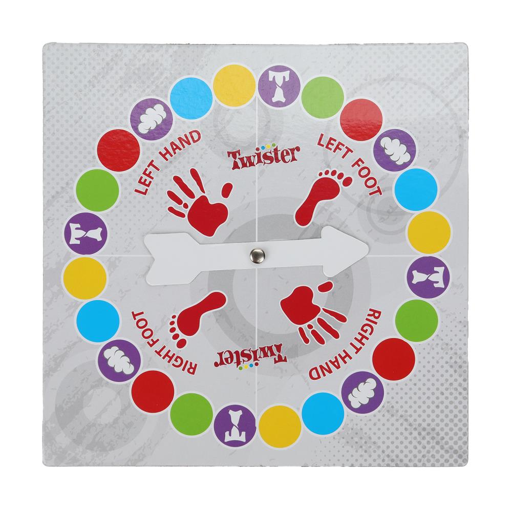 Твистер. Комнатная игра. 285х280х40 мм. Умные игры в кор.10шт