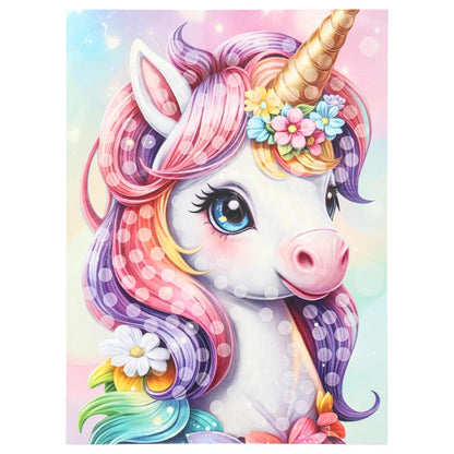 Application de pompons 17*23 cm en forme de MUУЛЬТИ АРТ en cor.100шт