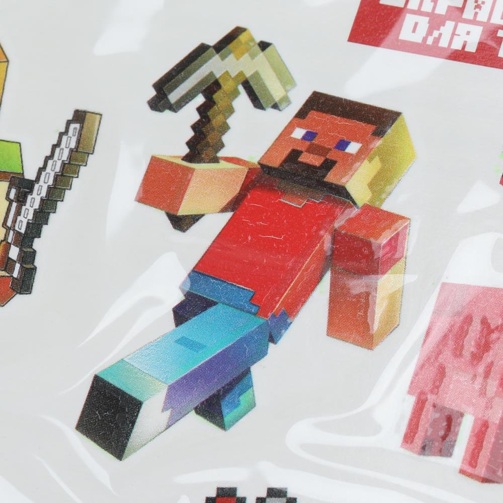 Тату светящиеся квадратный мир МУЛЬТИ АРТ в кор.200шт