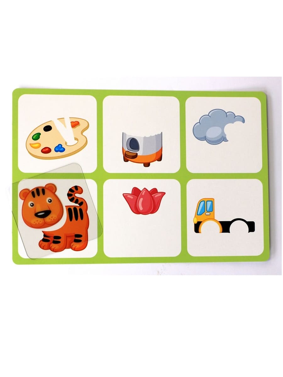 ЛОТО ПЛАСТИК "ЧАСТЬ И ЦЕЛОЕ" СЕРИЯ 10KOR PLASTIC в кор.14шт