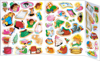 Играем с многоразовыми наклейками/В доме